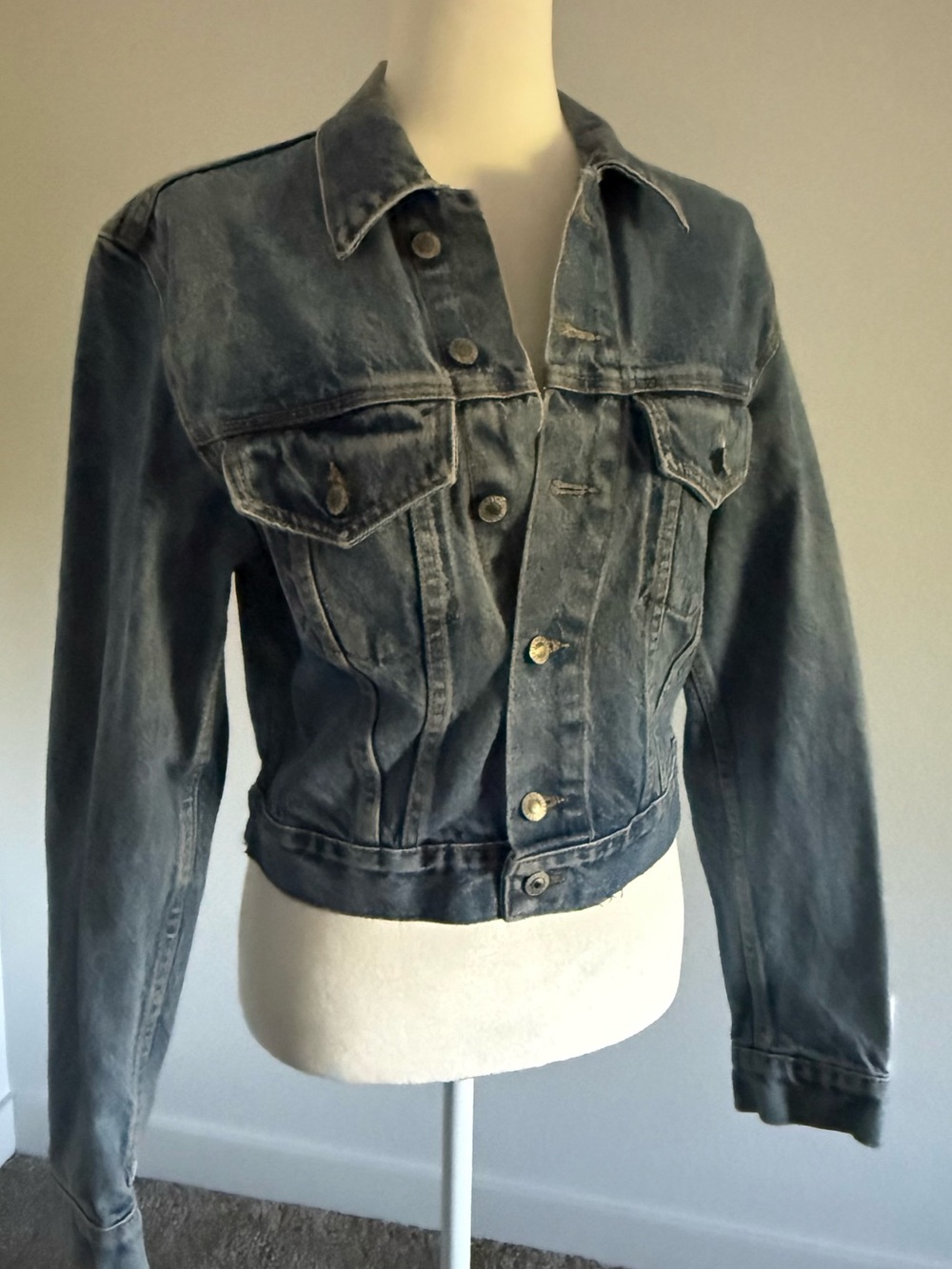 Dark Denim Jacket - Blue